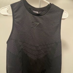 OG gymshark onyx V2 tank black size small